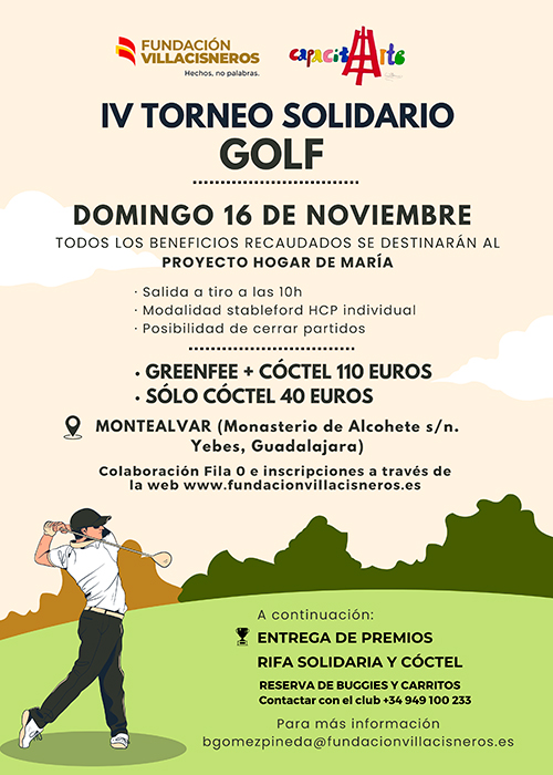IV Torneo Solidario de Golf