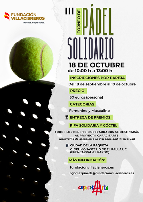 V Torneo de Pádel Solidario